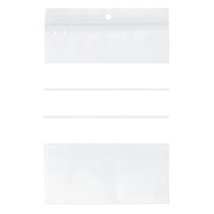 Afbeelding van Raadhuis gripzak | met schrijfvlak | 100mm x 150mm | 1000 stuks