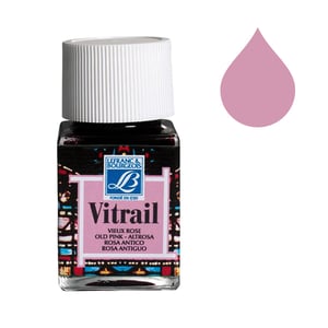 Afbeelding van Lefranc Bourgeois Vitrail glas & porseleinverf 374 | ancient pink | 50 ml