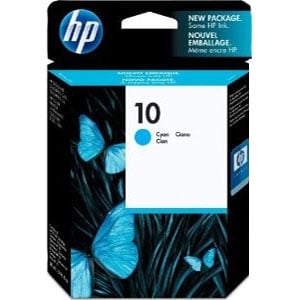 Afbeelding van HP C4841AE nr. 10 inktcartridge cyaan (origineel)