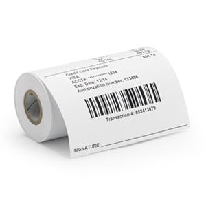Afbeelding van Zebra Z-Select 2000D 60 Receipt (01942-058Z) 58mm x 250m 12 rollen (origineel)