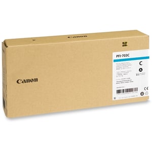Afbeelding van Canon PFI-703C inktcartridge cyaan hoge capaciteit (origineel)