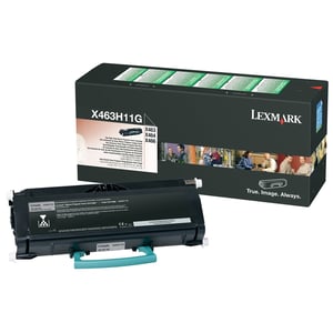 Afbeelding van Lexmark 0X463H11G toner cartridge zwart (origineel)