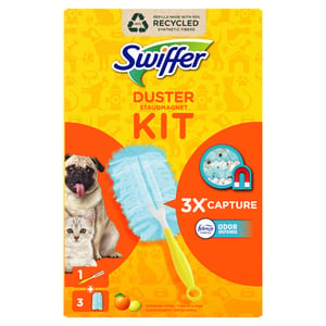 Afbeelding van Swiffer Duster Huisdier Kit | Ambi Pur | 1 handvat | 3 navullingen