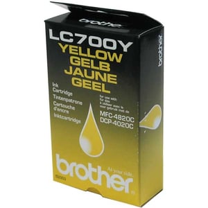Afbeelding van Brother LC-700Y inktcartridge geel (origineel)