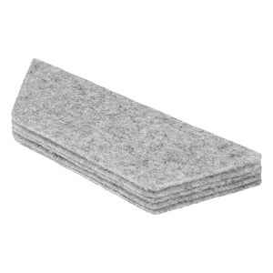 Afbeelding van Nobo magnetische whiteboardwisser navulling | wit | 10 stuks