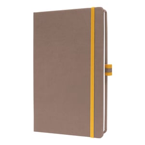 Afbeelding van Sigel SI-LS103 Linescape notitieboek | A5 | gelinieerd | 80 gr. | 88 vel | bruin