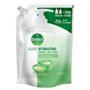Afbeelding van Dettol Handzeep Navulling | Aloë Vera | 500 ml