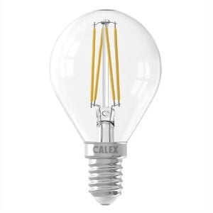 Afbeelding van Calex E14 LED-lamp | DIMBAAR | 4W (40W) | extra warm wit | kogelmodel