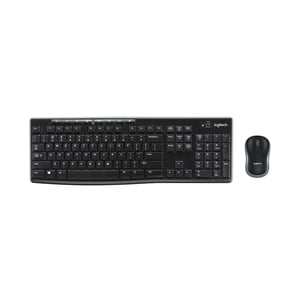 Afbeelding van Logitech MK270 draadloos toetsenbord en draadloze muis | QWERTY | USB | zwart
