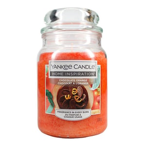 Afbeelding van Yankee Candle Home Inspiration geurkaars | Chocolate Orange | Large Jar | 538 g