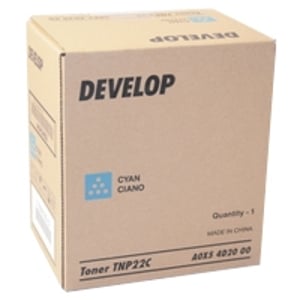 Afbeelding van Develop TNP-22C (A0X54D2) toner cartridge cyaan (origineel)