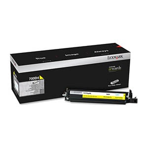 Afbeelding van Lexmark 70C0D40 nr. 700D4 developer geel (origineel)