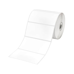 Afbeelding van Brother RD-S03E1 voorgestanste labels wit 102mm x 50mm (origineel)