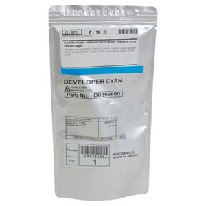 Afbeelding van Ricoh type MP C3001 developer cyaan (origineel)