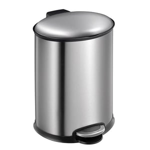Afbeelding van EKO Ellipse pedaalemmer | mat RVS | 12 liter