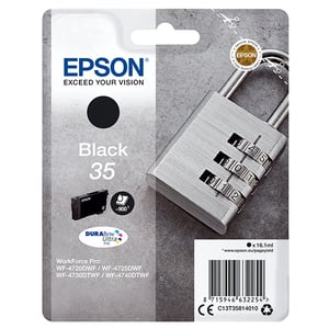 Afbeelding van Epson T3581 nr. 35 inktcartridge zwart (origineel)