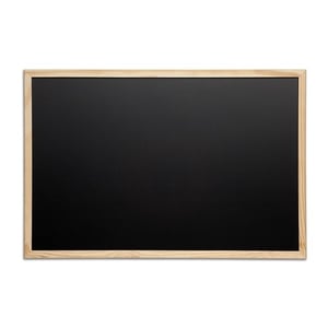 Afbeelding van Maul krijtbord met houten frame | zwart | 90 x 60 cm (tweede kans)