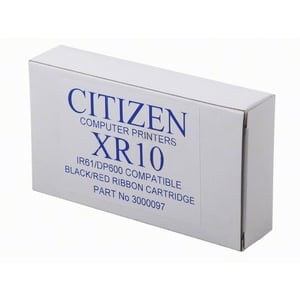 Afbeelding van Citizen IR-61RB inktlint zwart / rood (origineel)