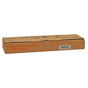 Afbeelding van Ricoh type 125 toner cartridge geel (origineel)