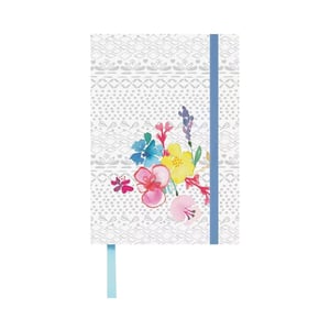 Afbeelding van Kangaro Flora Castle Phoebe notitieboek | A5 | bloemen | gelinieerd | 144 vel