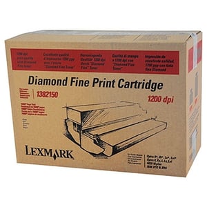 Afbeelding van Lexmark 1382150 toner cartridge zwart (origineel)