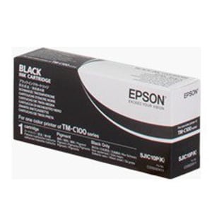 Afbeelding van Epson S020411 SJIC10P(K) inktcartridge zwart (origineel)