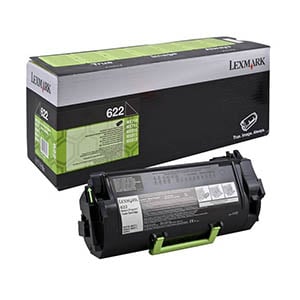Afbeelding van Lexmark 62D2000 nr. 622 toner cartridge zwart (origineel)
