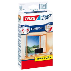 Afbeelding van Tesa vliegenhor Insect Stop | comfort | raam | 100 x 100 | zwart