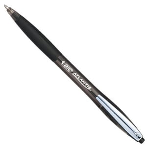 Afbeelding van BIC Atlantis soft balpen | zwart | 12 stuks