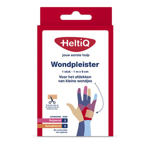 Afbeelding van HeltiQ wondpleister | 1 m x 6 cm