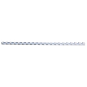 Afbeelding van GBC 4028 CombBind bindrug | A4 | pvc | wit | tot 45 vel | 100 stuks