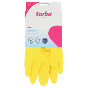 Afbeelding van Sorbo Huishoudhandschoenen | Geel | Maat L