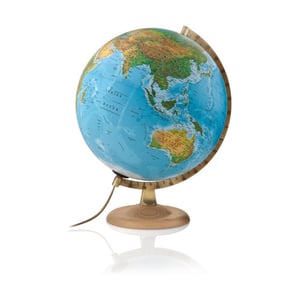 Afbeelding van Atmosphere wereldbol met verlichting | Atmosphere Classic Line | fysisch politiek | 30 cm