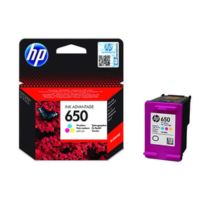 Afbeelding van HP 650 (CZ102AE) inktcartridge kleur (origineel)