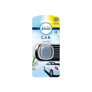Afbeelding van Febreze Auto Clip On Luchtverfrisser | Cotton Fresh | 2 ml