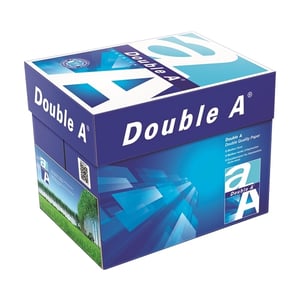 Afbeelding van Double A papier A4 | wit | 500 vel | 80gr. | 1 doos a 5 pakken