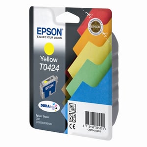 Afbeelding van Epson T0424 inktcartridge geel (origineel)