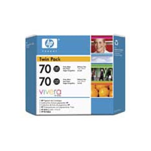 Afbeelding van HP 70 (CB340A) 2-pack foto zwart