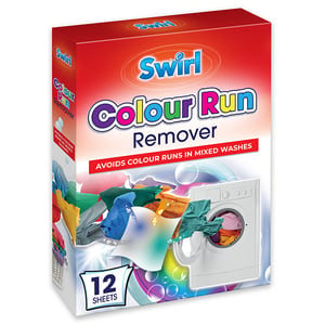 Afbeelding van Swirl Colour Run Remover Vellen Tegen Kleurdoorloop | 12 stuks