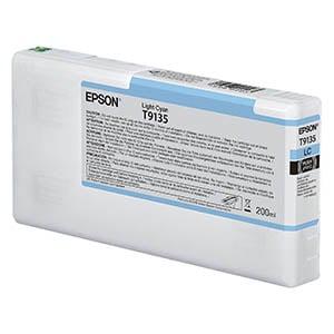 Afbeelding van Epson T9135 inktcartridge licht cyaan (origineel)