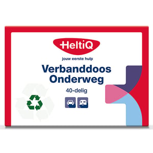 Afbeelding van HeltiQ verbanddoos | onderweg | 40-delig