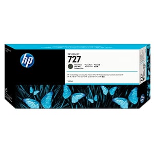 Afbeelding van HP C1Q12A nr. 727 inktcartridge mat zwart extra hoge capaciteit (origineel)