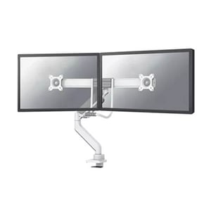 Afbeelding van Neomounts Next Core gasgeveerde monitorarm | 2 monitoren | 17-32 inch | wit | 8 kg