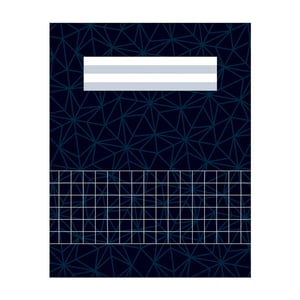Afbeelding van Kangaro K-500222-10 ruitjesschrift | A5 | blauw | 80 vel | 10 stuks
