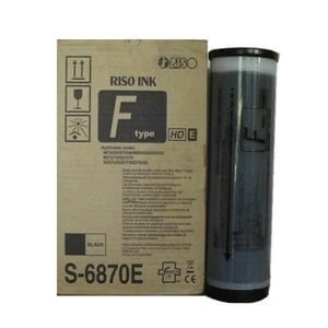 Afbeelding van Riso S-6870E inktcartridge zwart (origineel)