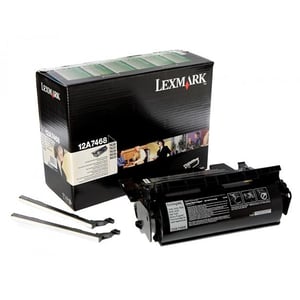 Afbeelding van Lexmark 12A7468 etiketten toner cartridge hoge capaciteit (origineel)