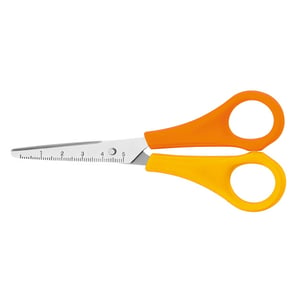 Afbeelding van Westcott AC-E21596 kinderschaar linkshandig | geel/oranje | 13 cm