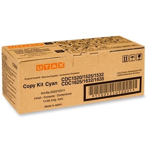 Afbeelding van Utax 652010011 / CDC 1520 toner cartridge cyaan (origineel)