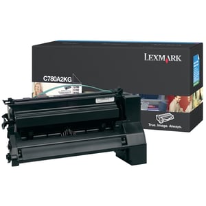 Afbeelding van Lexmark C780A1KG toner cartridge zwart (origineel)