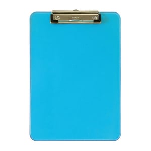 Afbeelding van Maul klembord | neon | A4 | transparant blauw